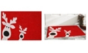 Home & More Peeking Reindeer 17" x 29" Coir/Vinyl Doormat